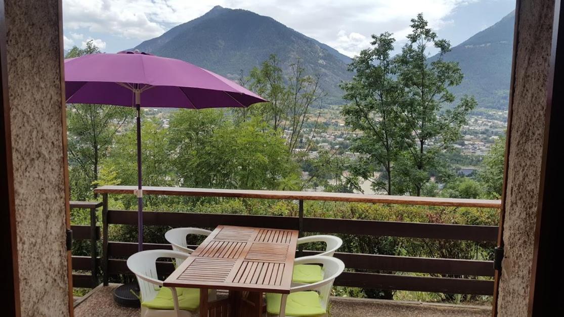 Studio Sympa Avec Terrasse , Maxi 4 Pers.Briancon Luaran gambar