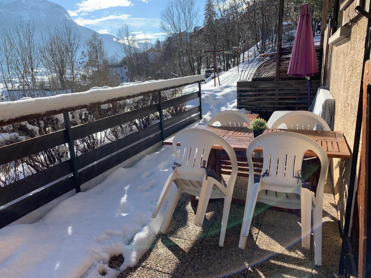Studio Sympa Avec Terrasse , Maxi 4 Pers.Briancon Luaran gambar