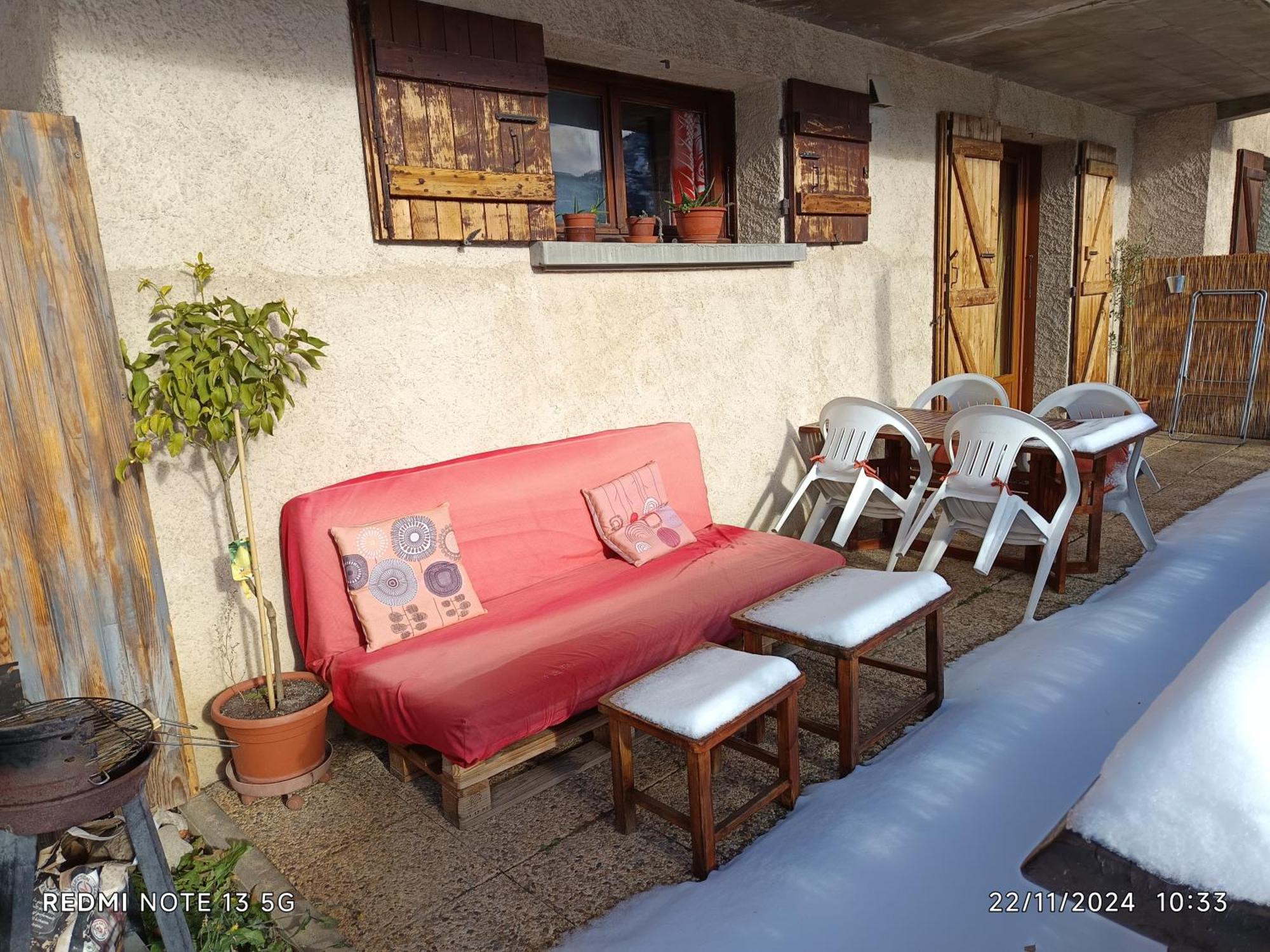 Studio Sympa Avec Terrasse , Maxi 4 Pers.Briancon Luaran gambar